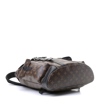 Louis Vuitton Monogram Macassar Christopher PM Backpack 3 of 9