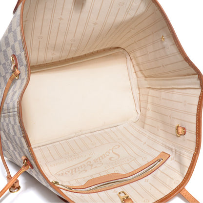 Louis Vuitton Damier Azur Neverfull MM 5 of 8