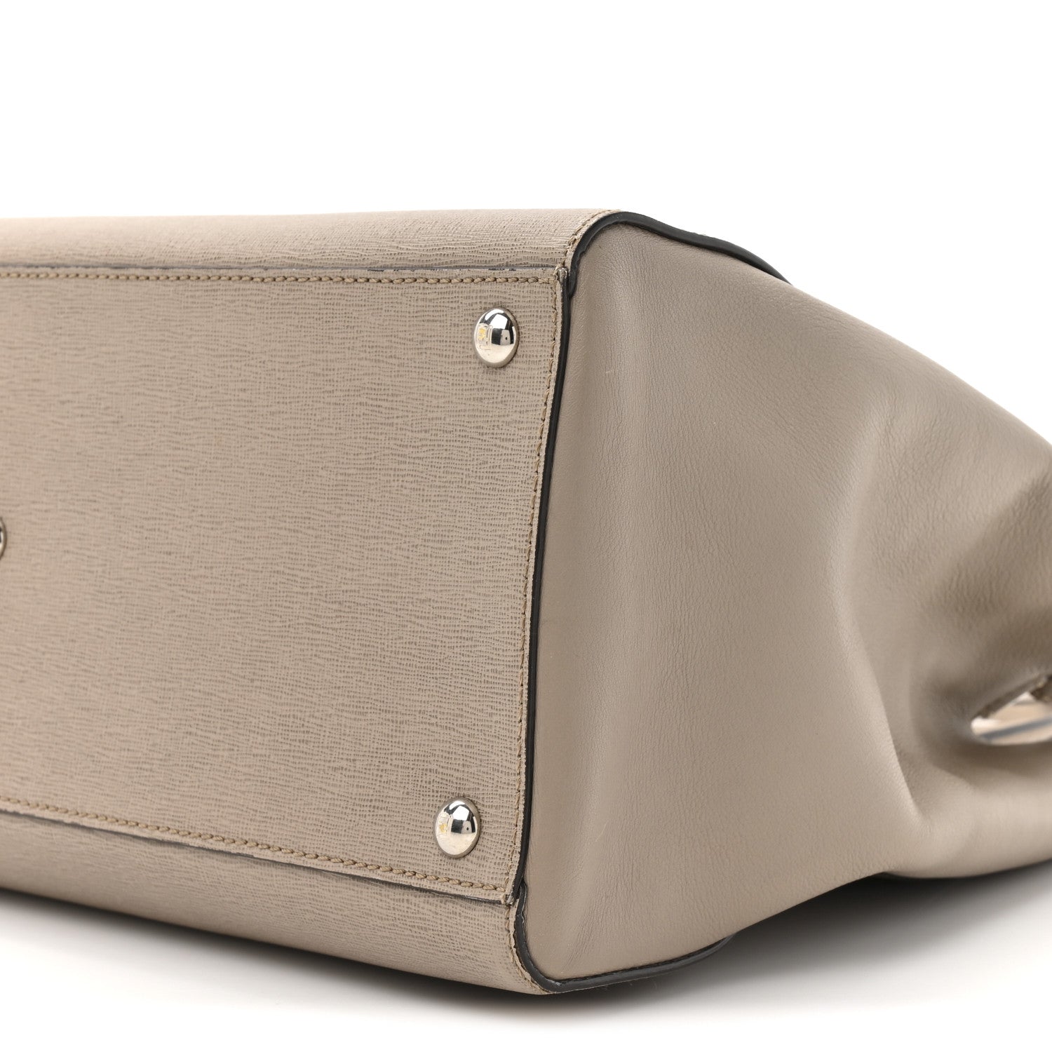 Fendi Vitello Elite Regular 2Jours Tote Tortora 11 of 17