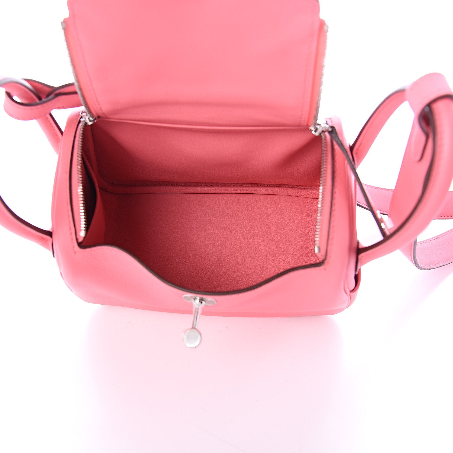 Hermes Swift Mini Lindy 20 Rose Ete 4 of 8