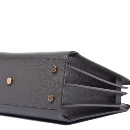 Saint Laurent Grained Calfskin Baby Sac De Jour Dark Anthracite 8 of 8