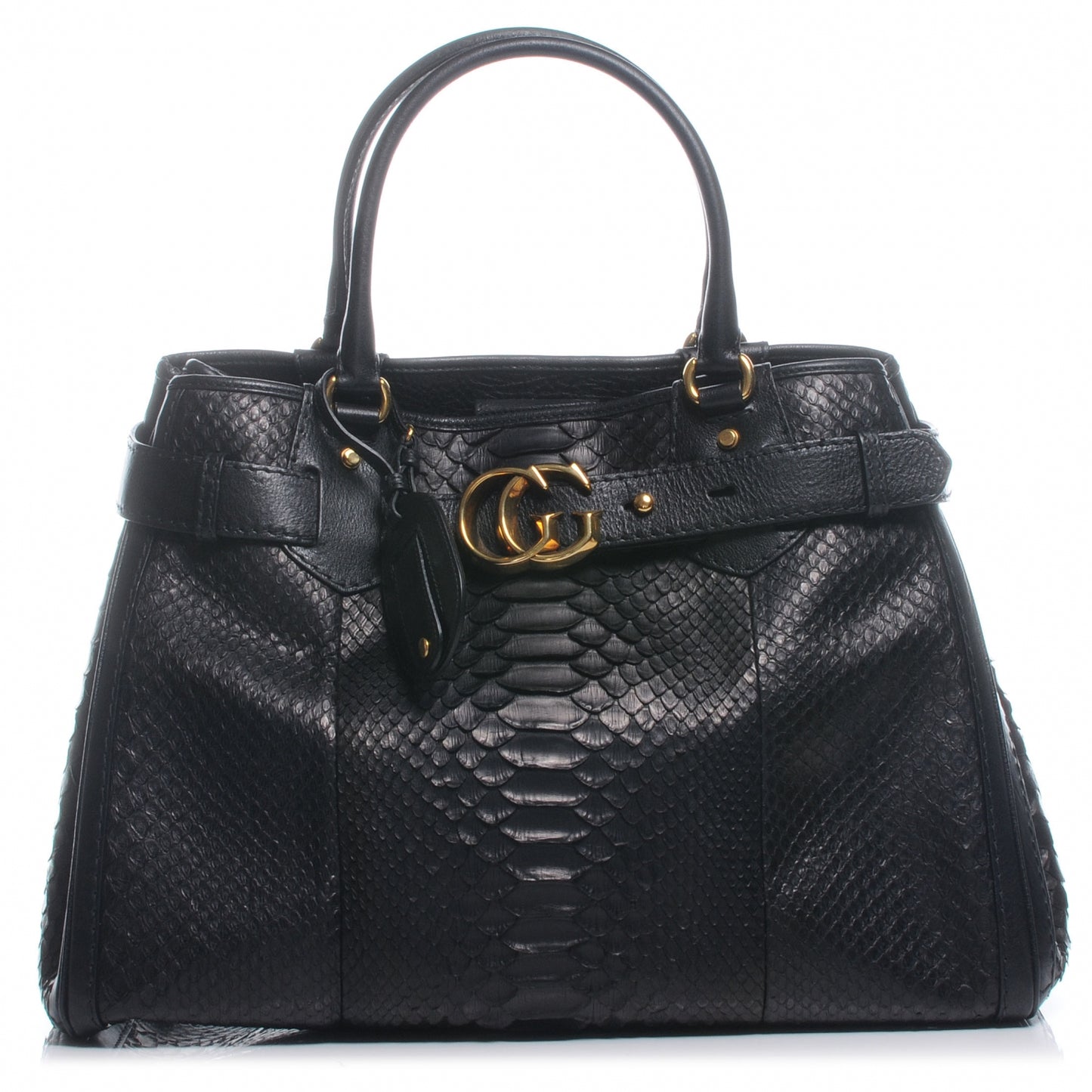 Python Large GG Running Tote Black