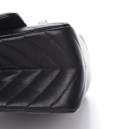 Chanel Sheepskin Chevron Quilted 2.55 Reissue 226 Flap So Black 14 of 16