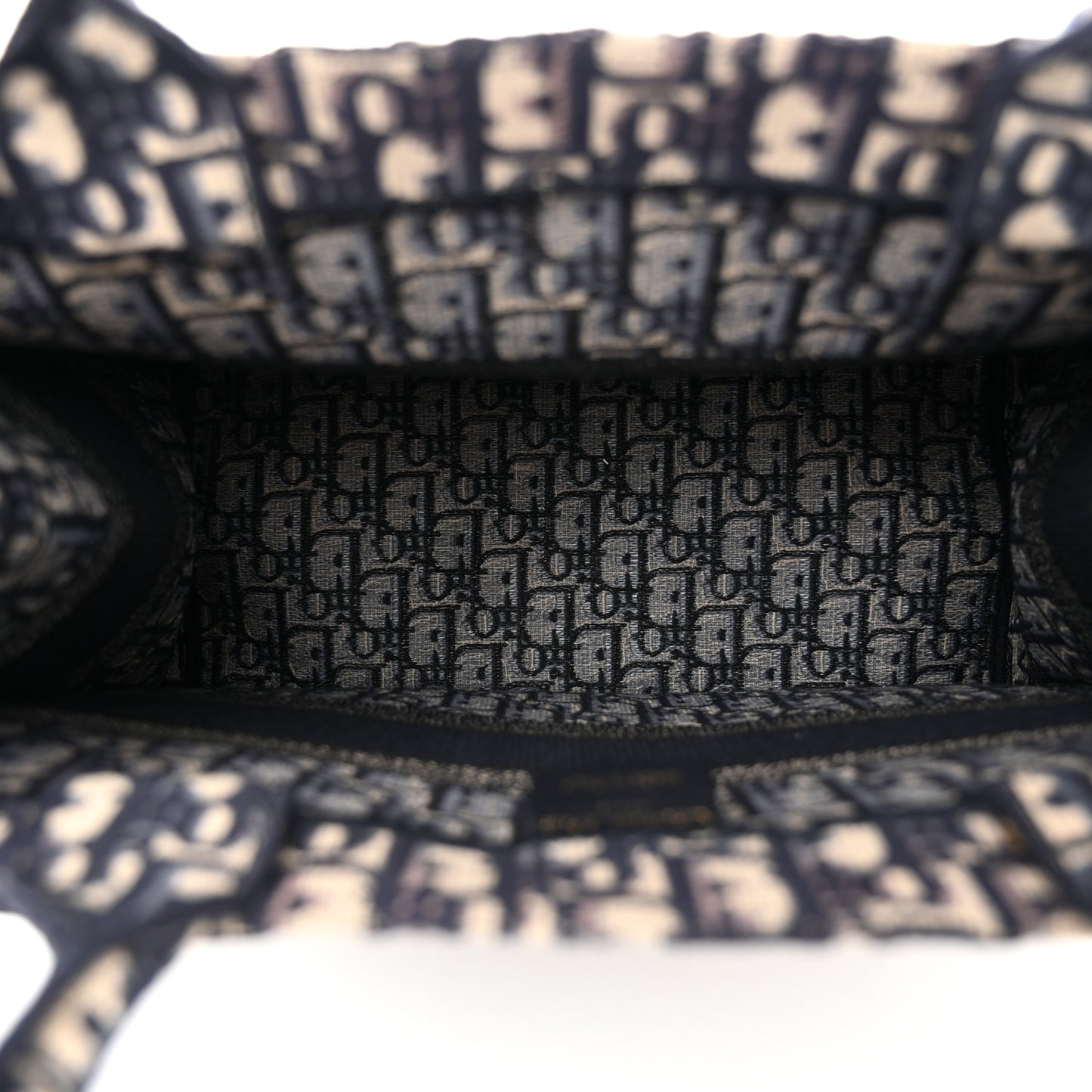 Oblique Medium Book Tote Blue Multicolor