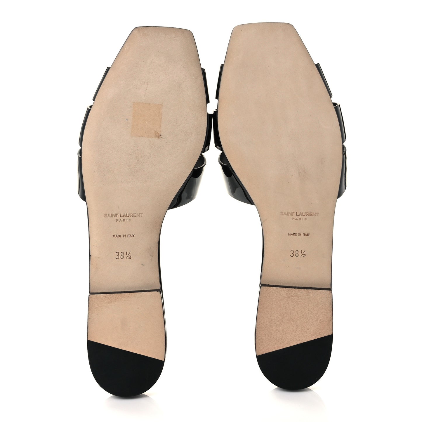 Patent Tribute 05 Slide Sandals 38.5 Black
