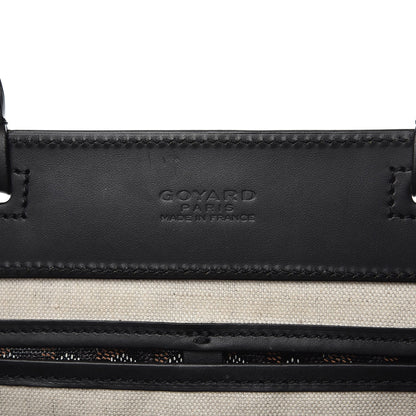 Goyard Goyardine Bellechasse GM Tote Black 6 of 12