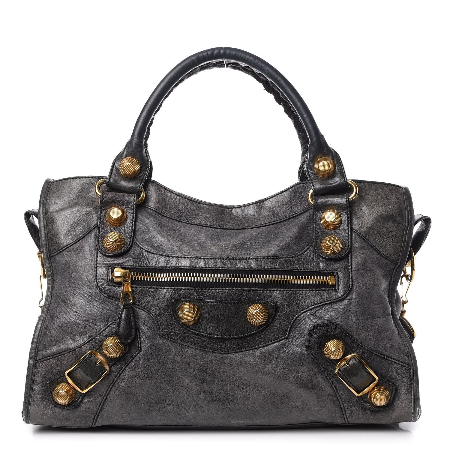 Balenciaga Agneau Giant 21 Gold Hardware City Anthracite 1 of 29