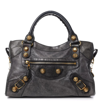 Balenciaga Agneau Giant 21 Gold Hardware City Anthracite 1 of 29