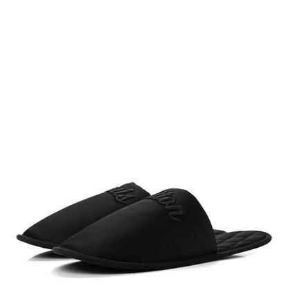 Louis Vuitton Satin LV Suite Flat Mule Black 36-37 3 of 8