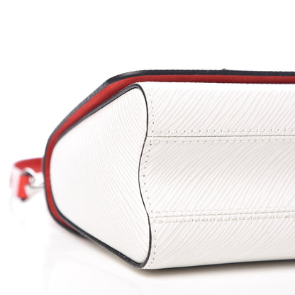 Louis Vuitton Epi Twist Braided Strap Shoulder Bag PM White 5 of 9