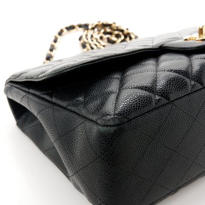 Chanel Caviar Quilted Jumbo Single Flap Black 13 of 14
