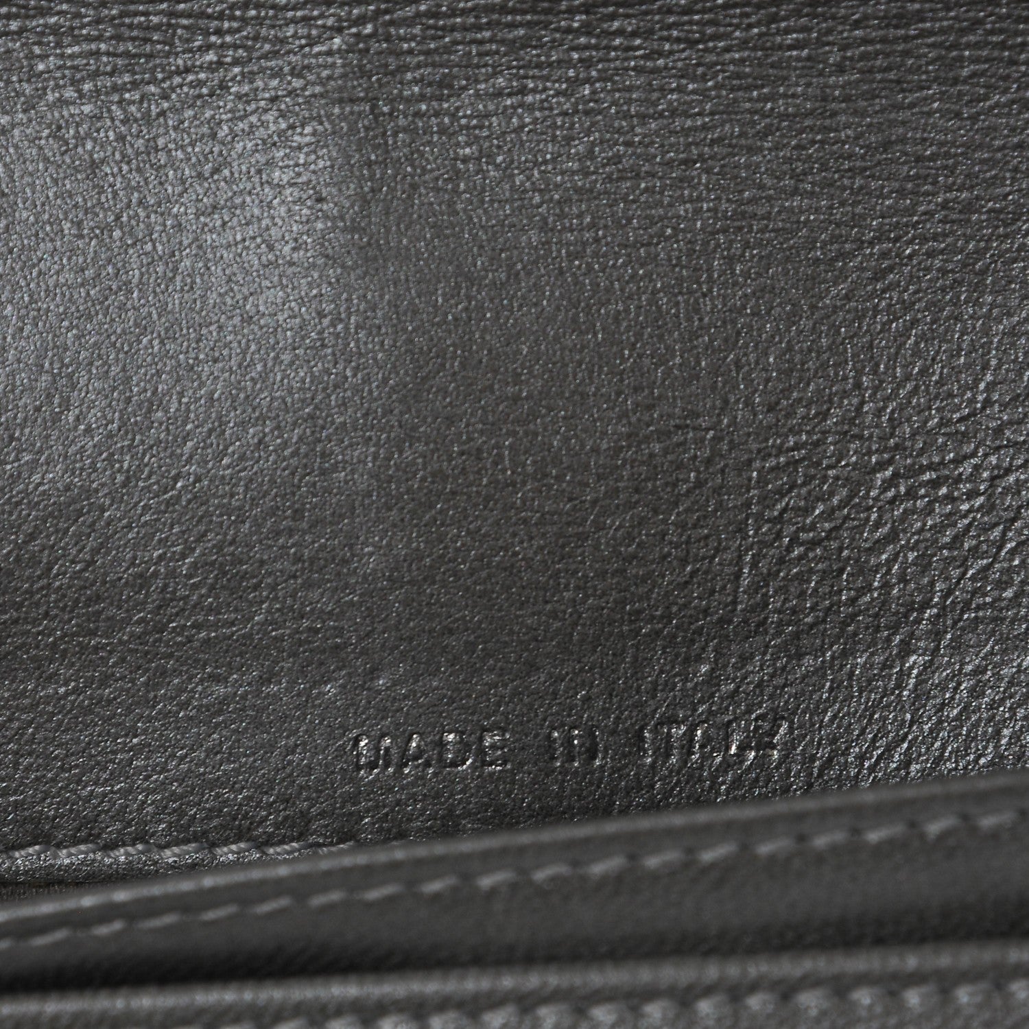 Chanel Lambskin Camellia Embossed Zip Around Organizer Wallet Black 9 of 10