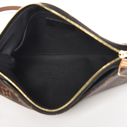 Louis Vuitton Monogram Pallas Clutch Black 5 of 7