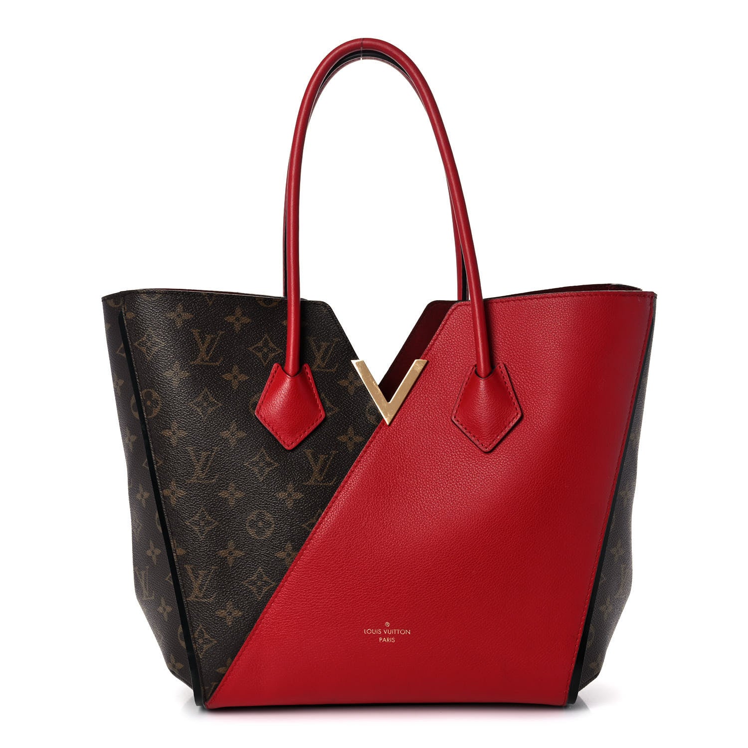 Louis Vuitton Calfskin Monogram Kimono Tote Cherry 1 of 13