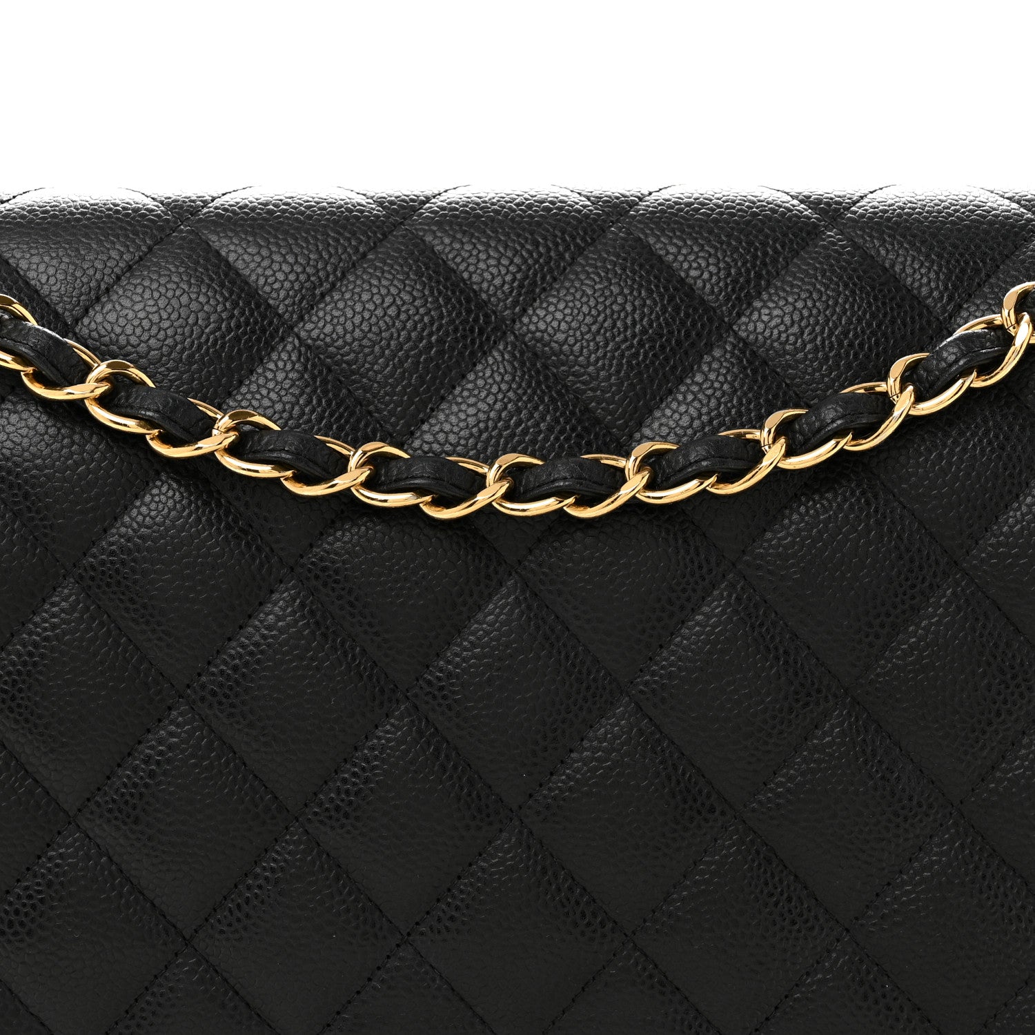 Chanel Caviar Quilted Maxi Double Flap Black 8 of 12