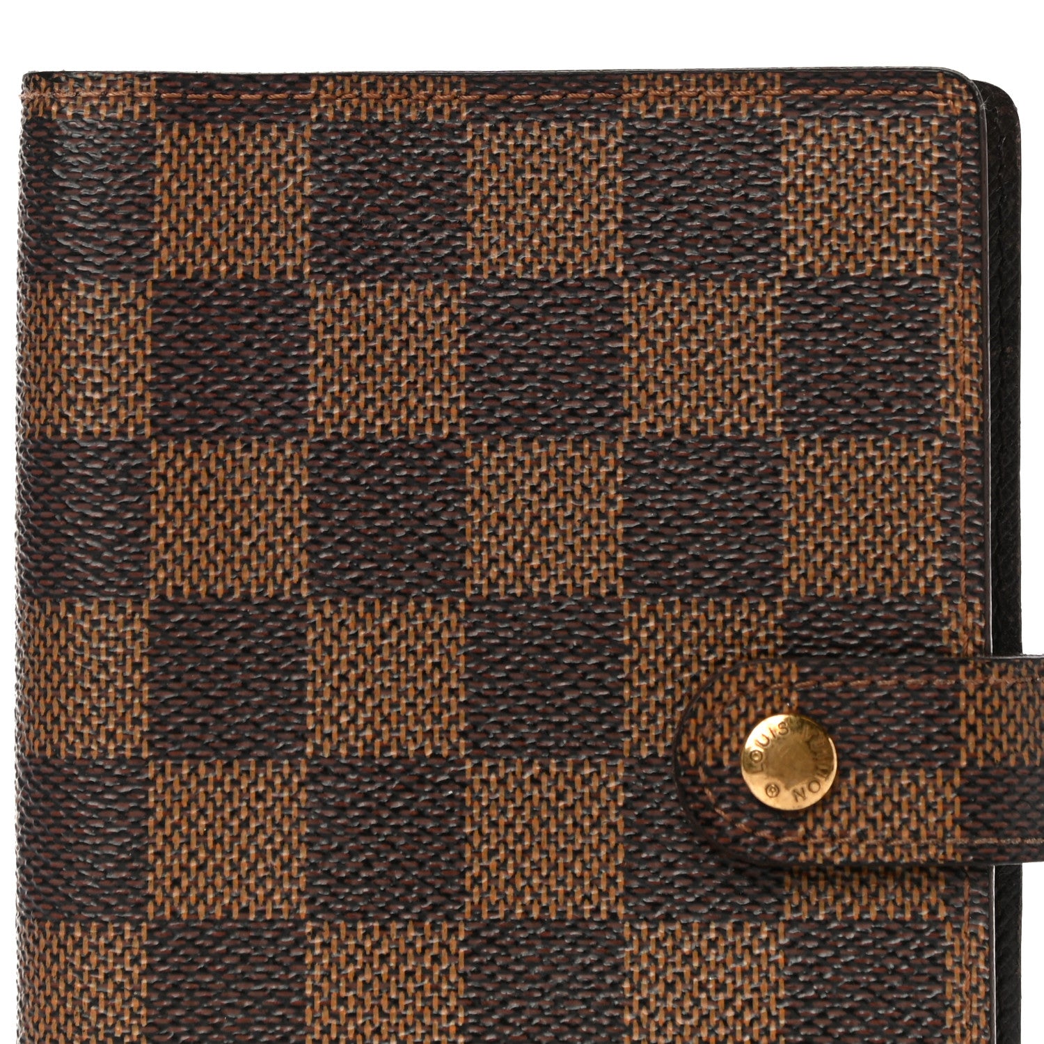 Louis Vuitton Damier Ebene Small Ring Agenda Cover 7 of 16