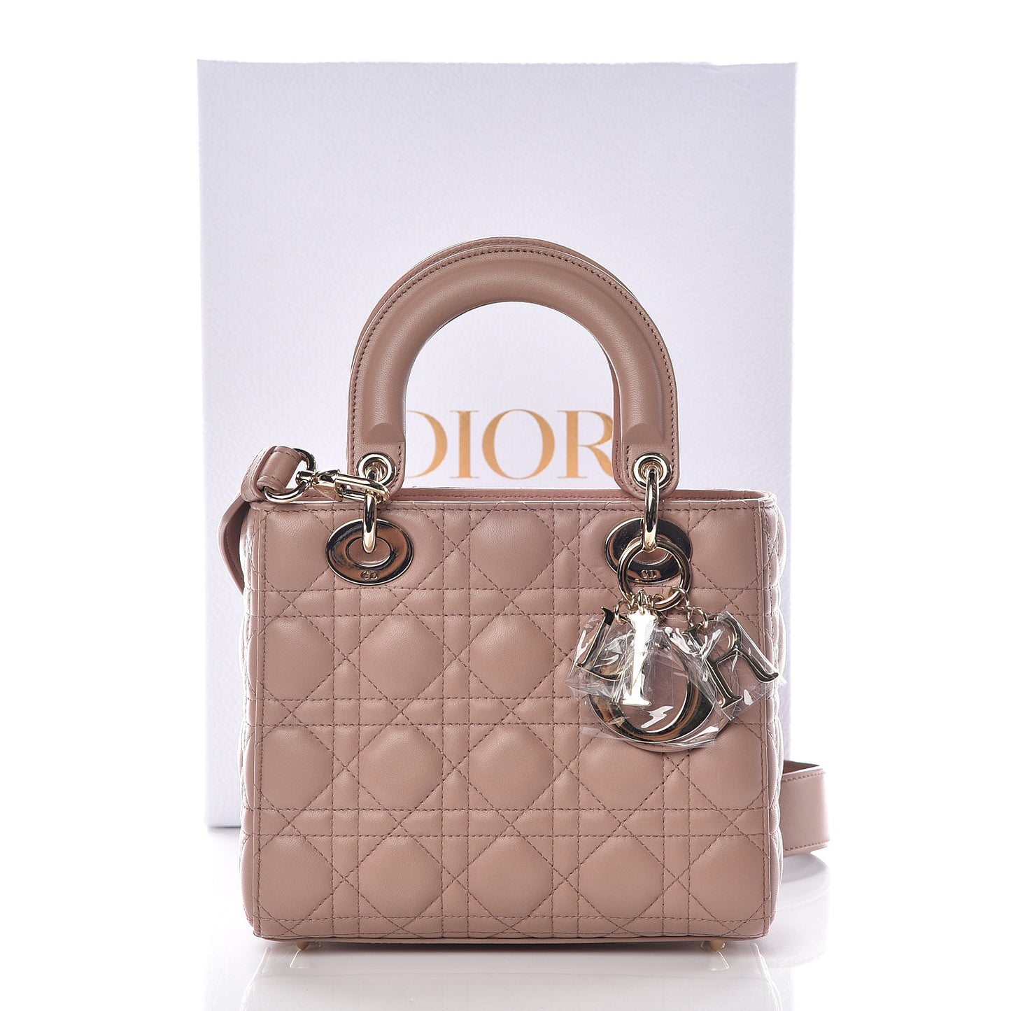 Lambskin Cannage Small My ABCDior Lady Dior Blush Powder