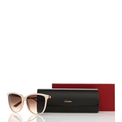 Cartier CT0186S Cat Eye Sunglasses Ivory 9 of 9