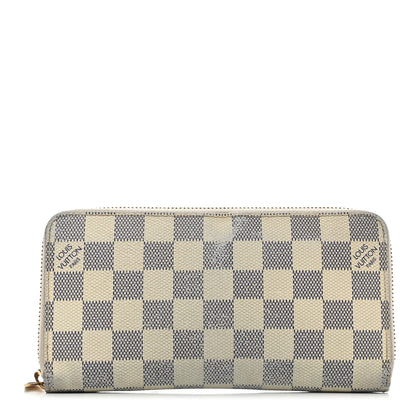 Louis Vuitton Damier Azur Zippy Wallet 1 of 12