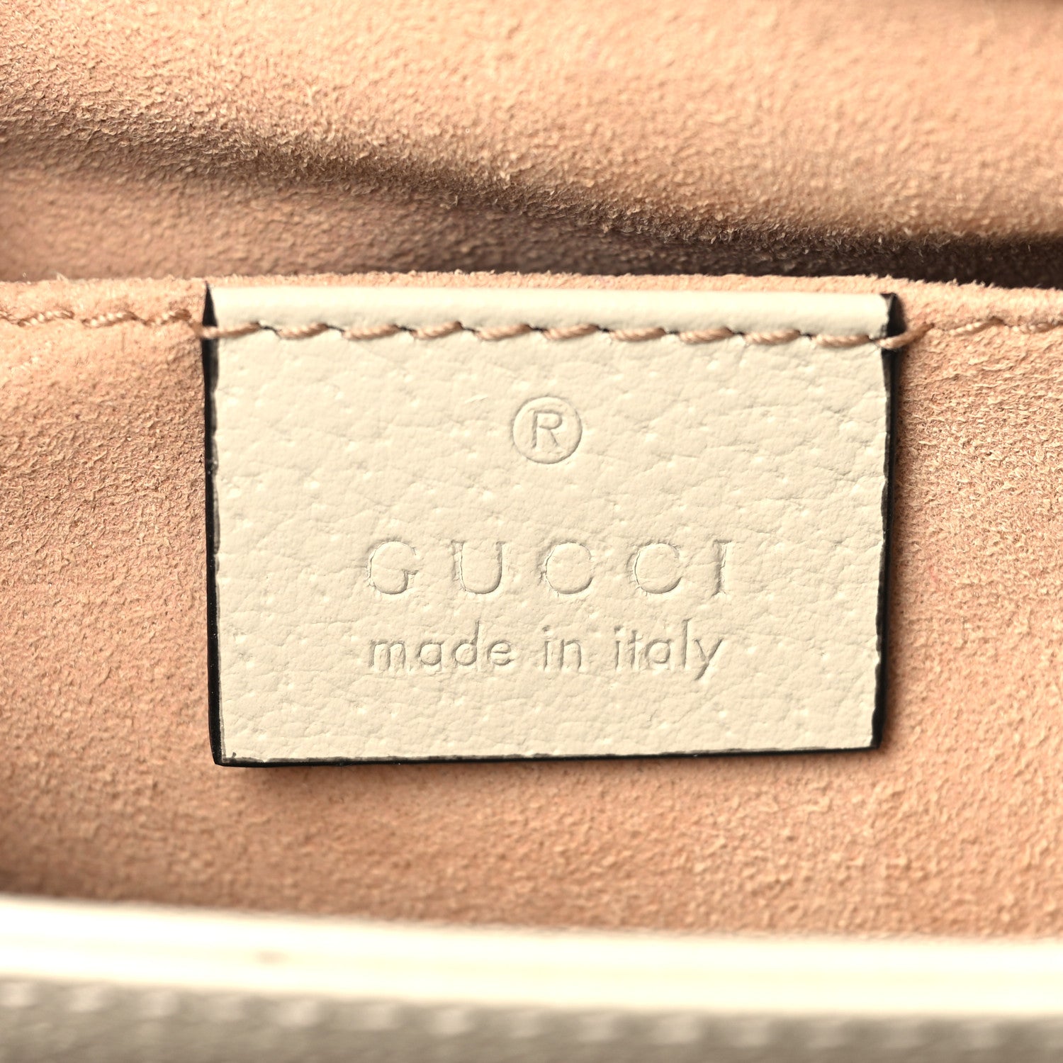 Gucci GG Supreme Monogram Flora Web Small Ophidia Chain Shoulder Bag White 6 of 12