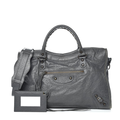 Balenciaga Agneau Classic Hardware City Gris Tarmac 1 of 13