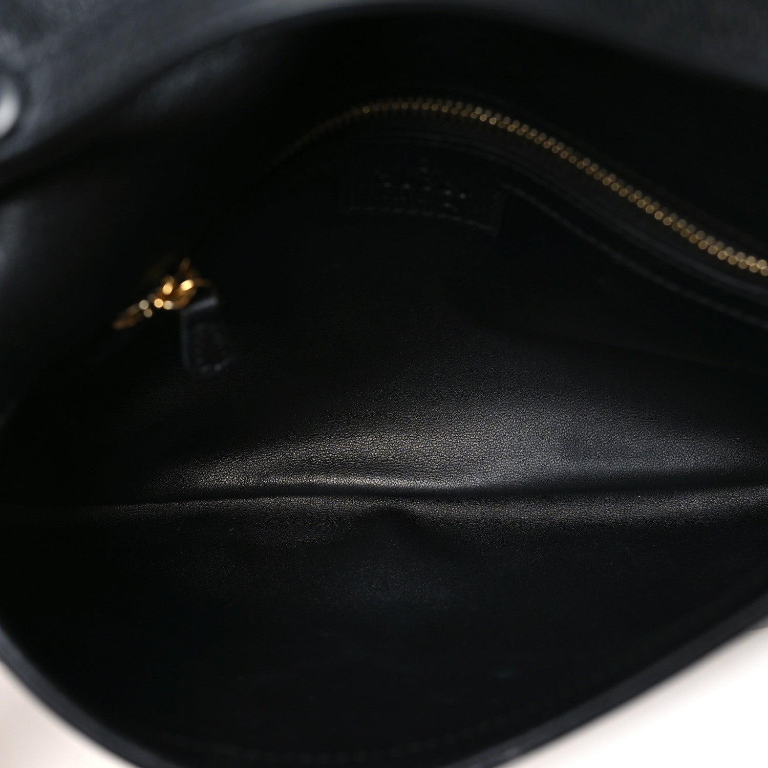 Gucci Roxy Calfskin Blondie Chain Shoulder Flap Bag Black 5 of 10