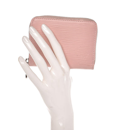 Louis Vuitton Epi Zippy Coin Purse Rose Ballerine 2 of 7
