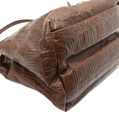 Louis Vuitton Monogram Paris Souple Whisper PM Chocolate 8 of 9