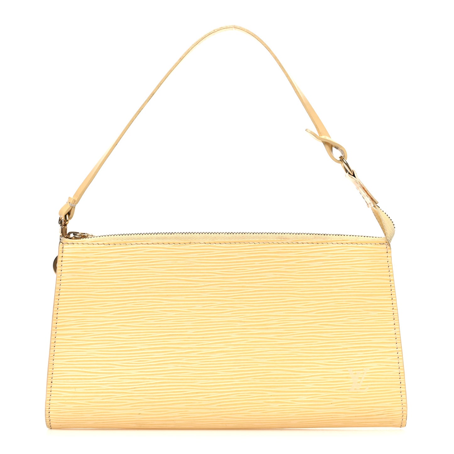 Epi Pochette Accessories 24 Vanilla