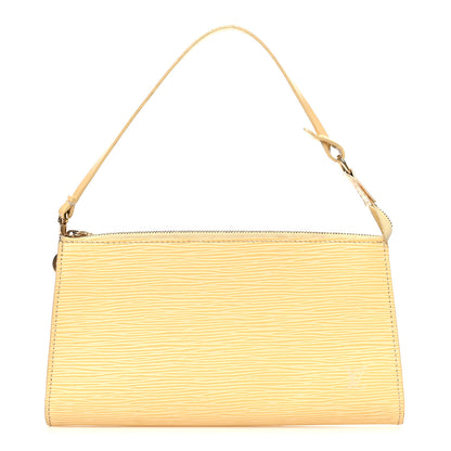 Louis Vuitton Epi Pochette Accessories 24 Vanilla 1 of 10