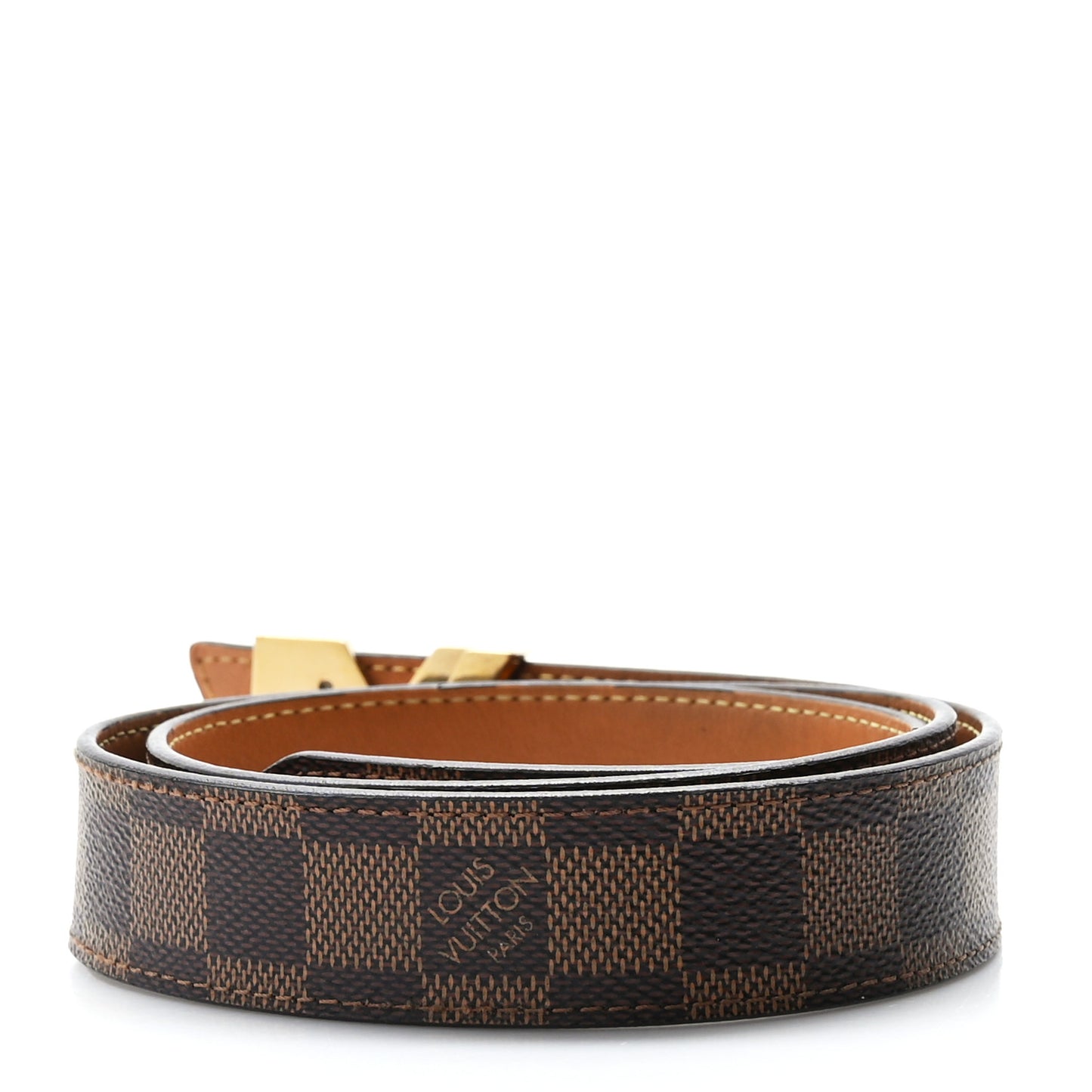 Damier Ebene 30mm Essential V Belt 85 34