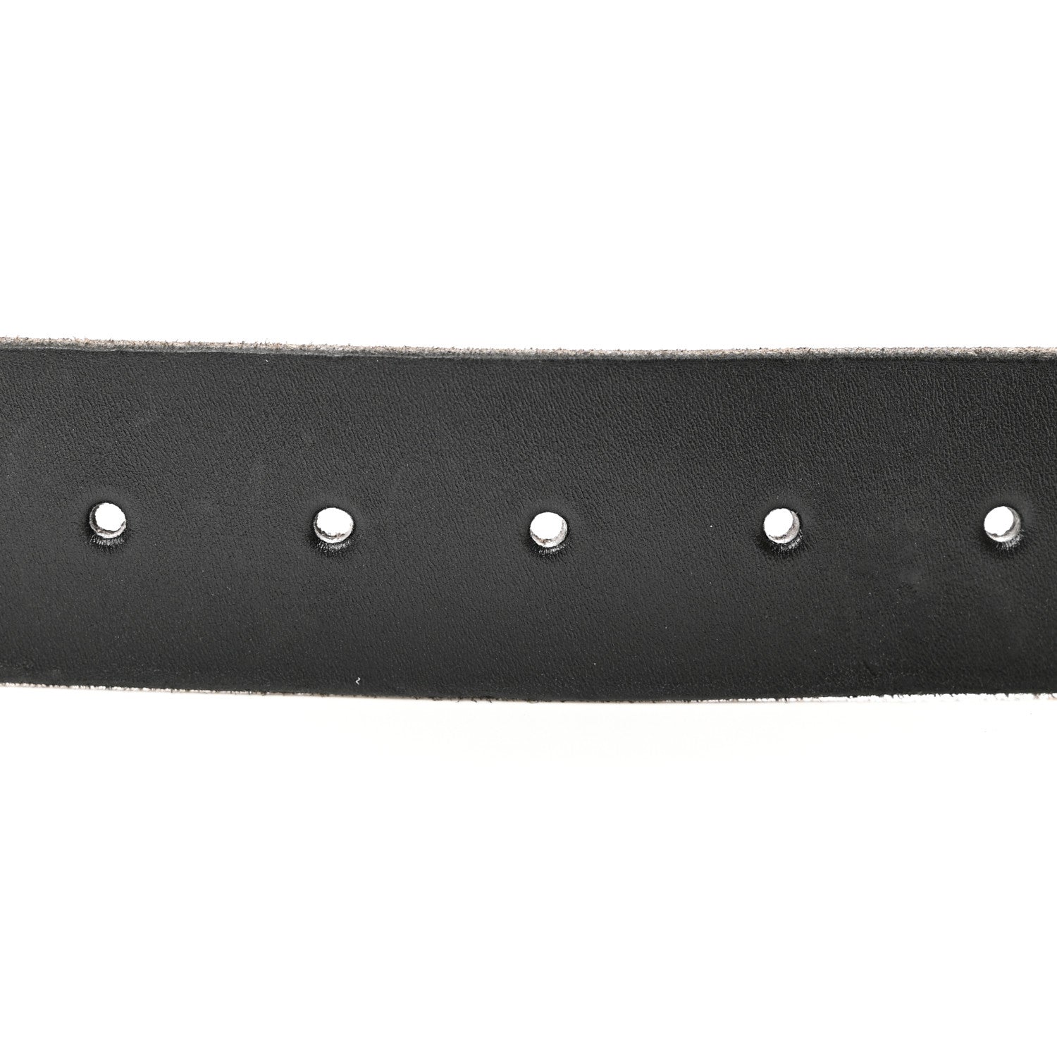 Gucci Calfskin Brass Feline Buckle Belt 95 38 Black 4 of 5
