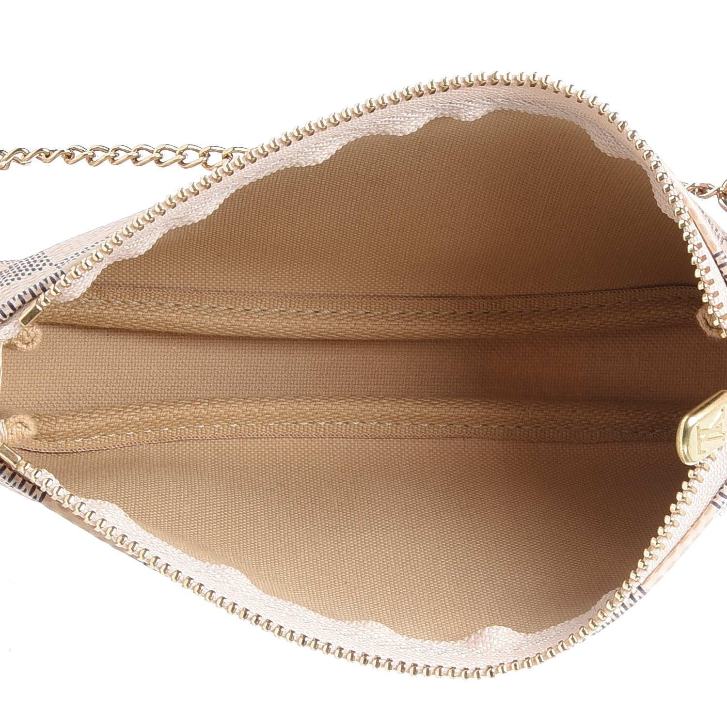 Louis Vuitton Damier Azur Mini Pochette Accessories 5 of 8