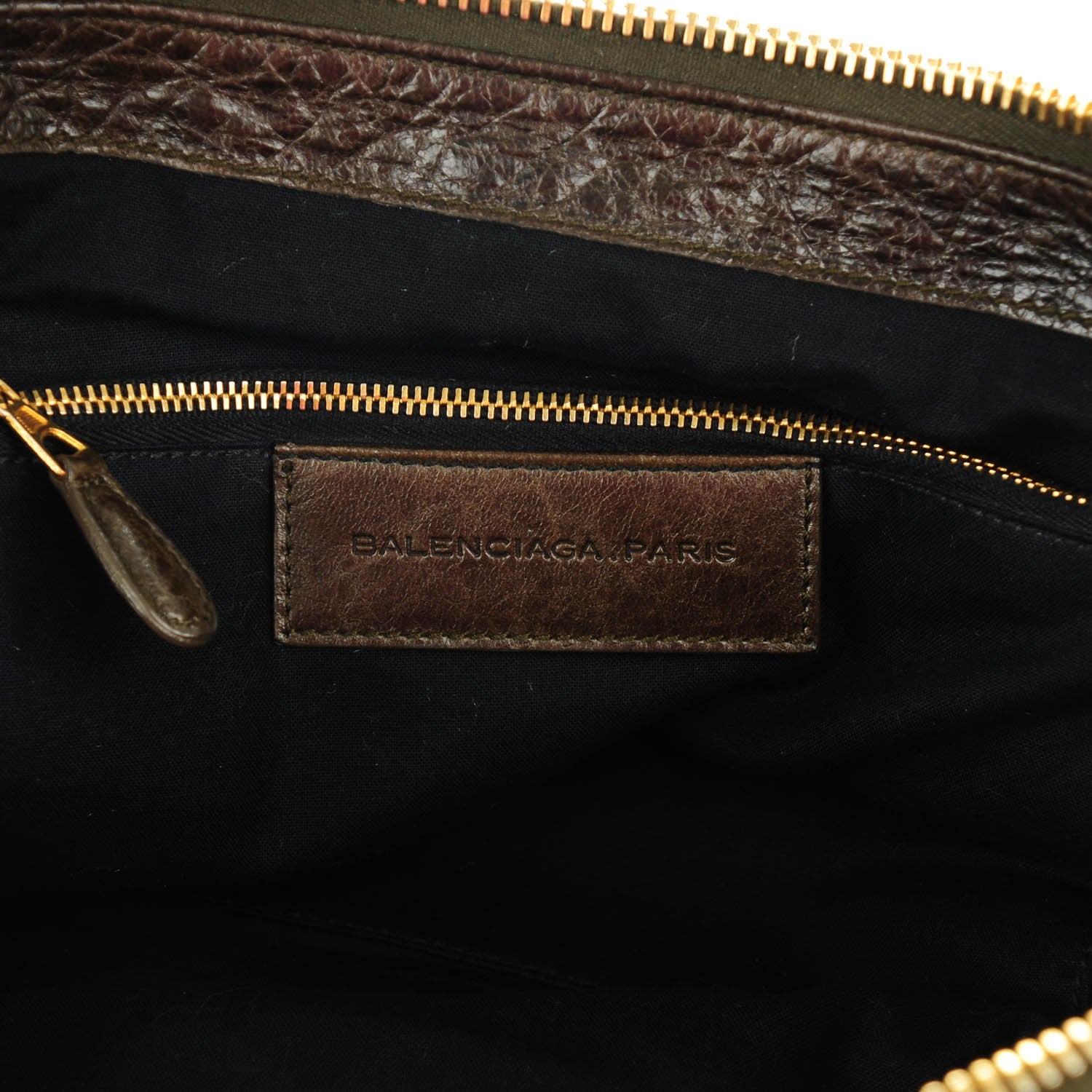 Balenciaga Chevre Giant 21 Gold Hardware Work Vert Fonce 6 of 10