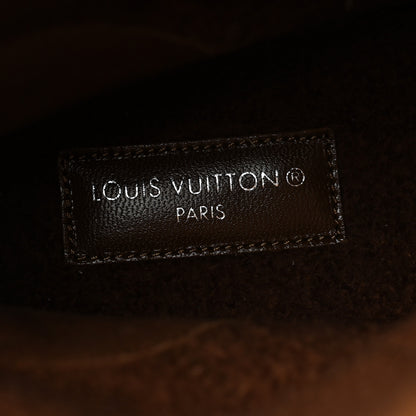 Louis Vuitton Suede Calfskin Shearling Snowdrop Flat Ankle Boot 38 Cognac 6 of 8