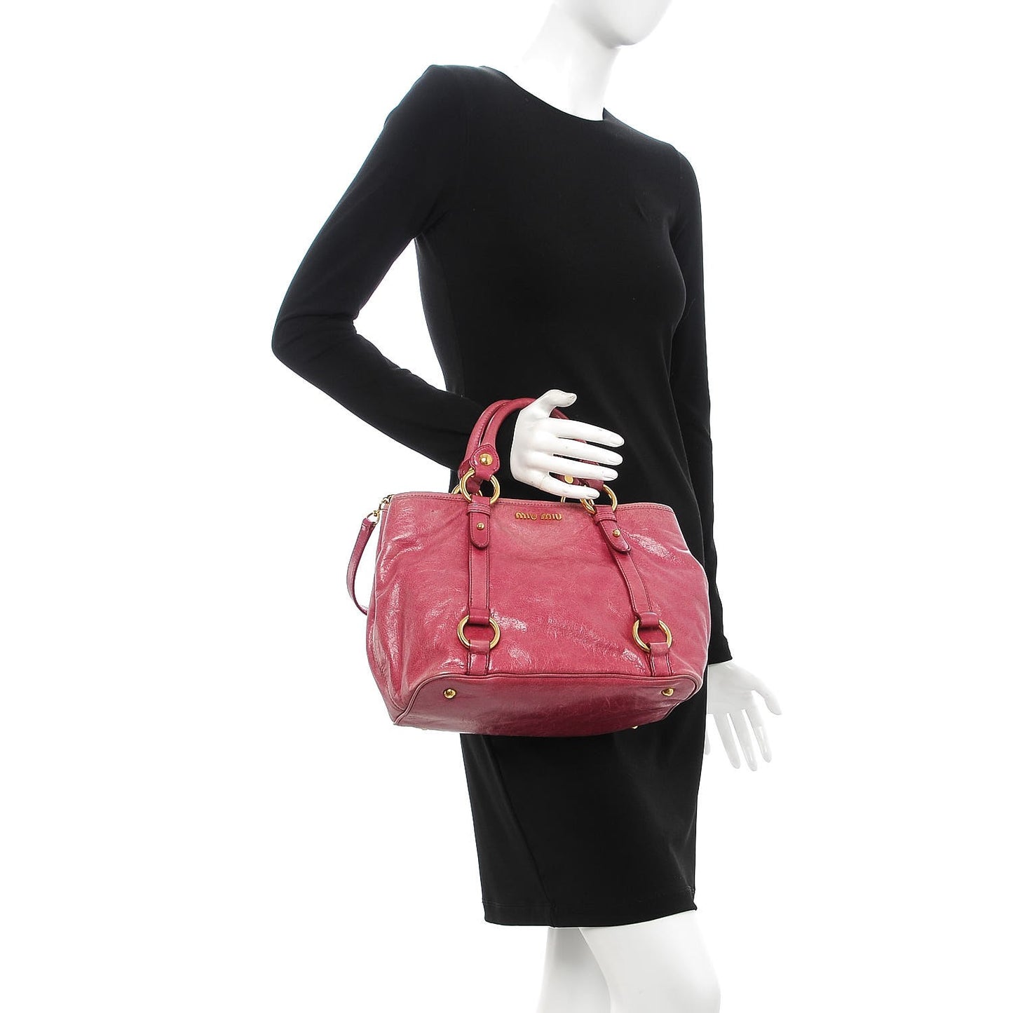 Vitello Lux Tote Pink