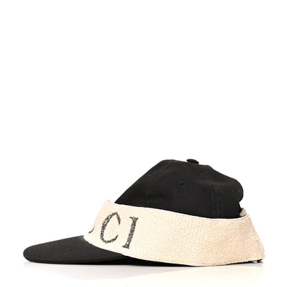 Gucci Gabardine Gucci Headband Baseball Hat XXL Black 4 of 9