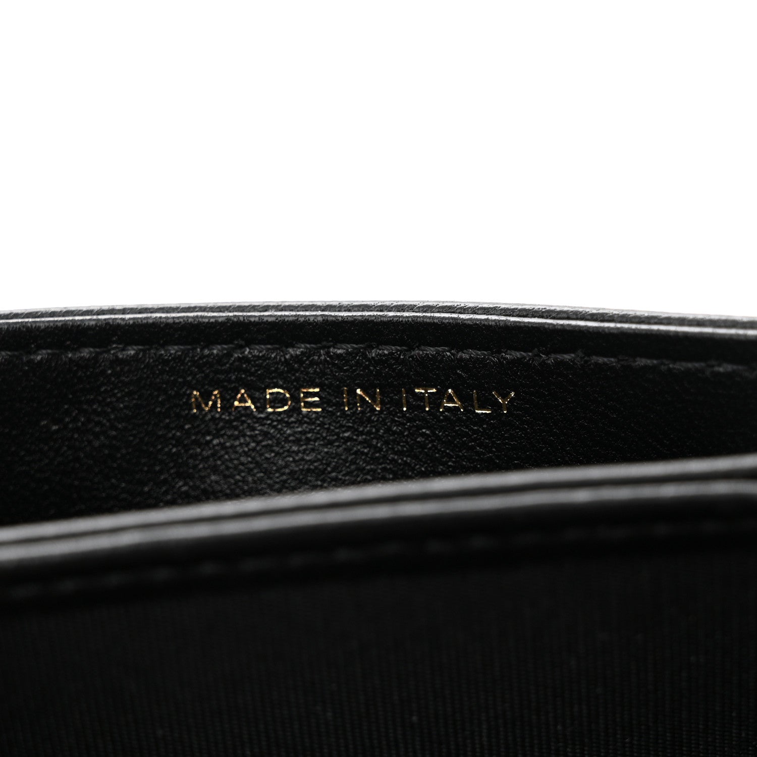 Chanel Lambskin Quilted My Chanel Lady Card Holder On Chain Black 7 of 12