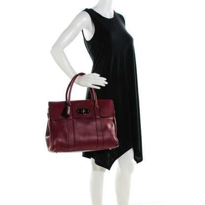 Mulberry Soft Matte Leather Bayswater Black Forest 2 of 8