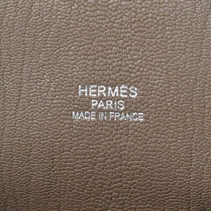 Hermes Taurillon Clemence Jypsiere 34 Etoupe 6 of 14
