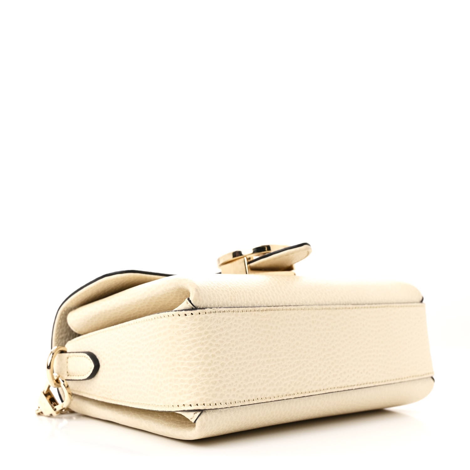 Gucci Dollar Calfskin Interlocking G Crossbody Bag Mystic White 4 of 12
