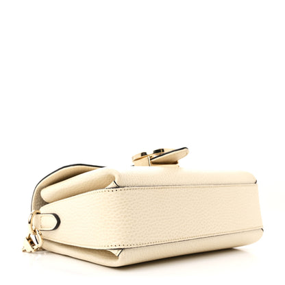 Gucci Dollar Calfskin Interlocking G Crossbody Bag Mystic White 4 of 12