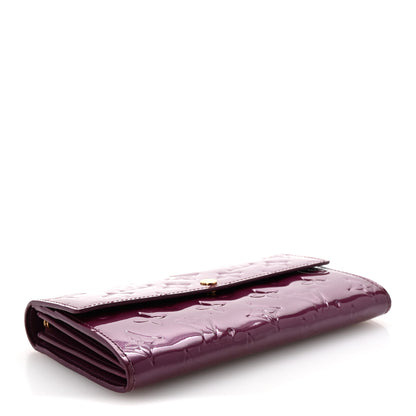 Louis Vuitton Vernis Sarah Wallet Violet 4 of 7