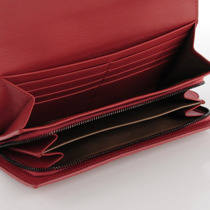Bottega Veneta Nappa Intrecciato Continental Flap Wallet 5 of 8