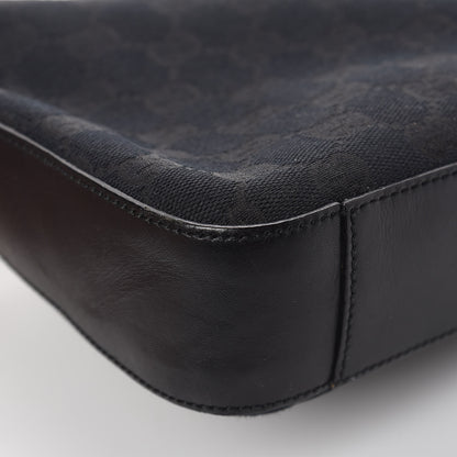 Gucci Monogram GG Clasp Hobo Black 12 of 14