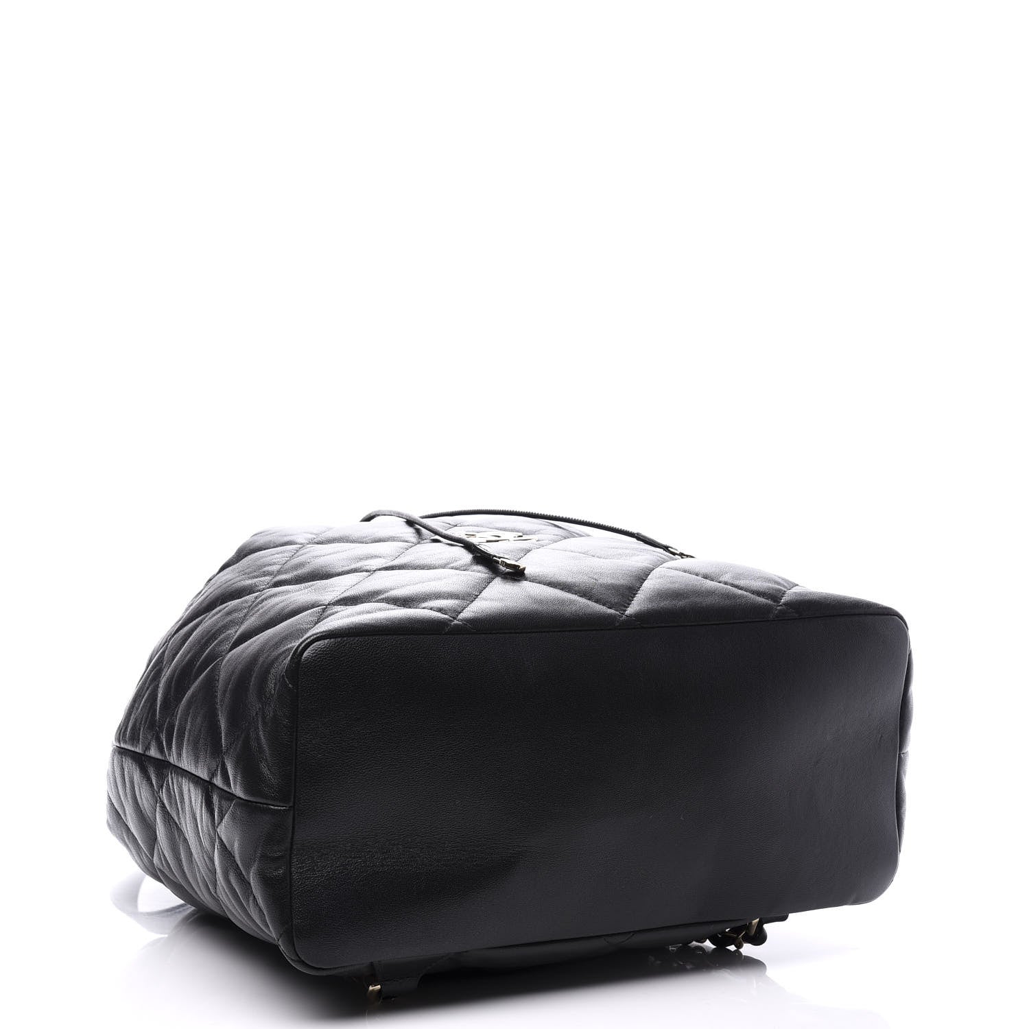 Chanel Lambskin Quilted Backpack Black 3 of 11