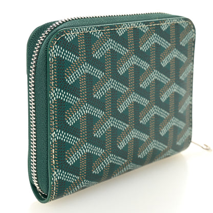 Goyard Goyardine Matignon PM Wallet Green 3 of 6