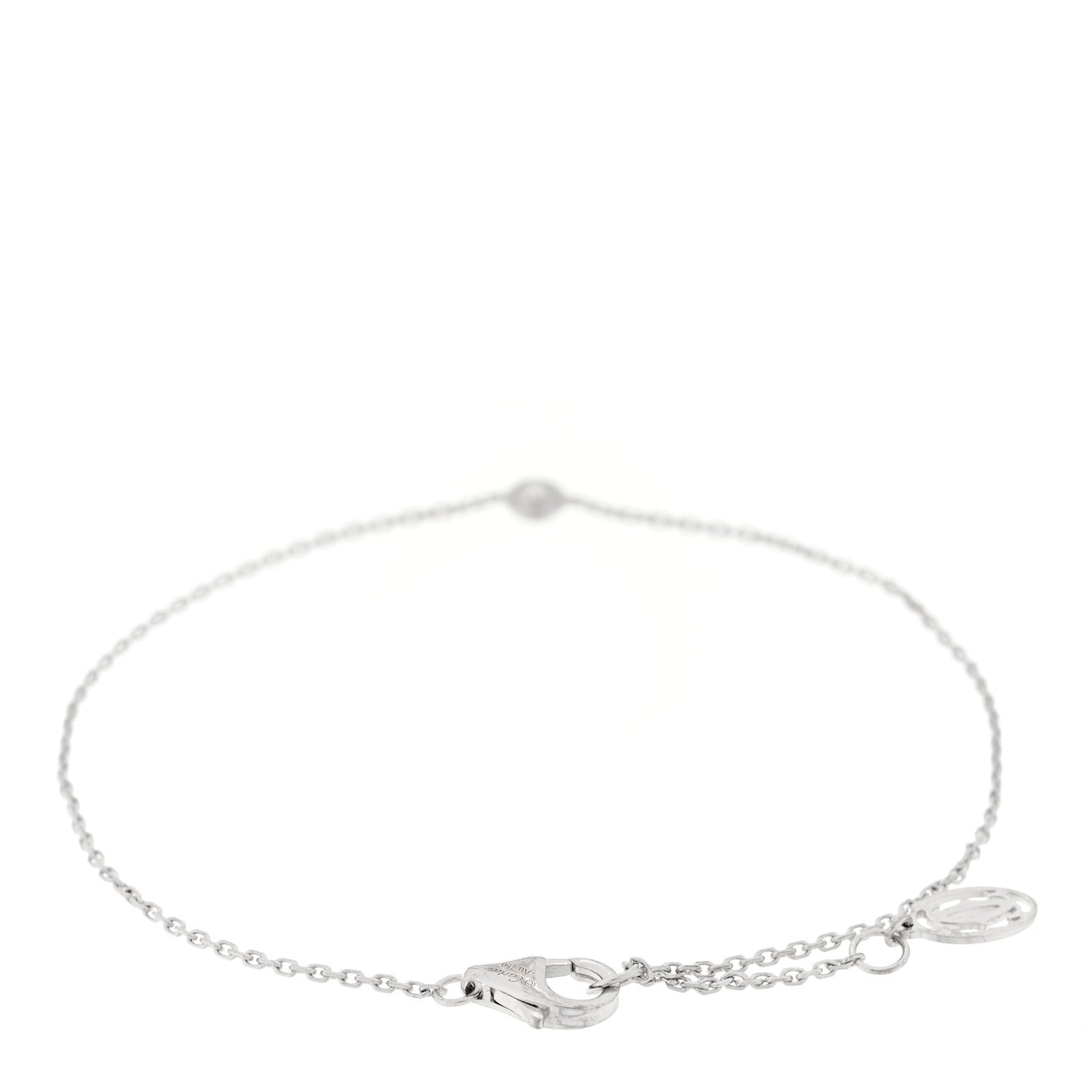 18K White Gold Diamond XS D'Amour Bracelet