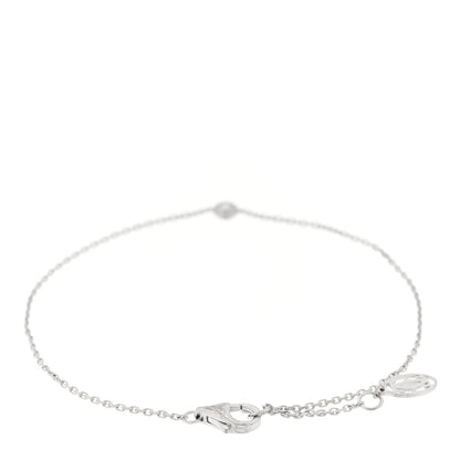 Cartier 18K White Gold Diamond XS D'Amour Bracelet 2 of 3