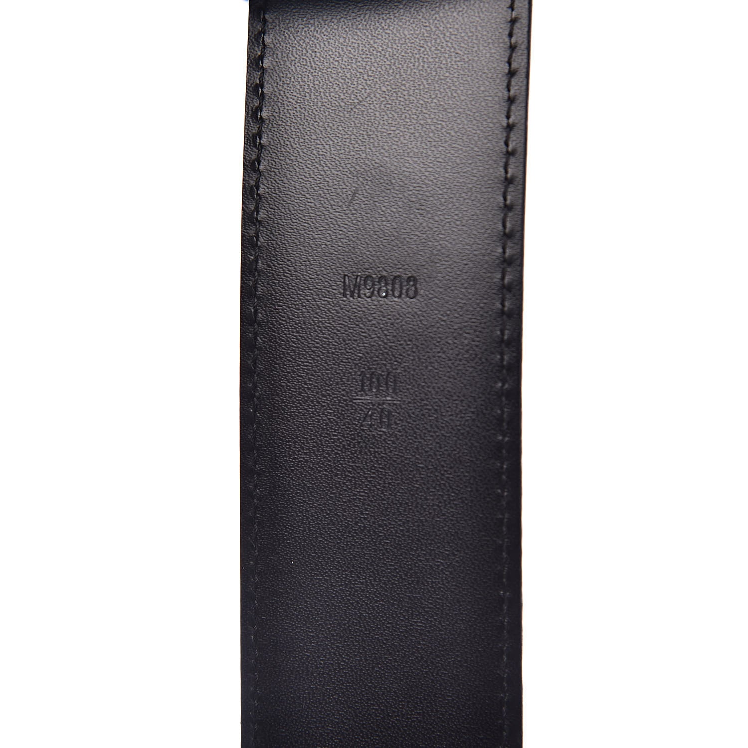 Louis Vuitton Damier Graphite LV Initiales Belt 100 40 4 of 6